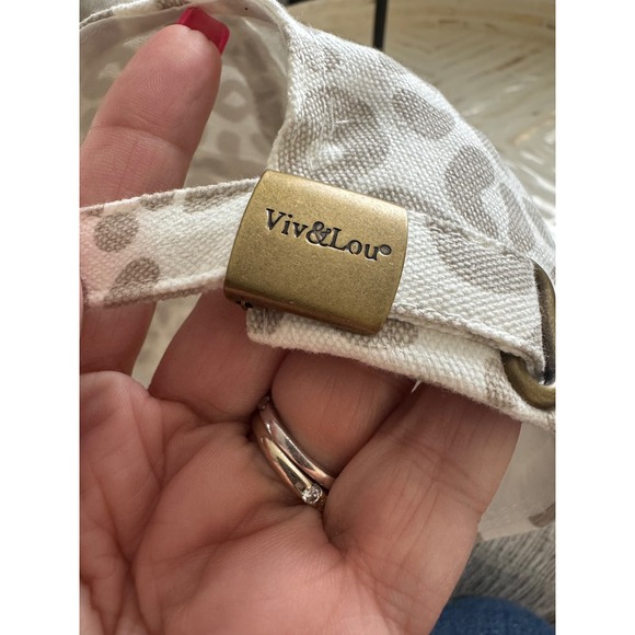 Great Wolf Lodge Viv & Lou Cheetah Print Baseball Cap Hat Adjustable Women's EUC - Picture 7 of 10